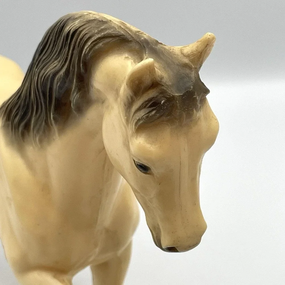 Vintage 1960s Breyer Traditional‎ Arabian Stallion Glossy Alabaster Prince